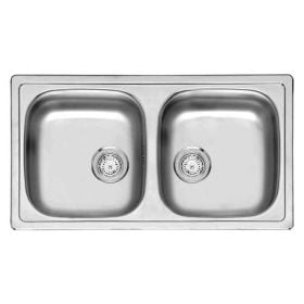 Reginox Comfort BETA 20 Inset 2 Bowl Kitchen Sink
