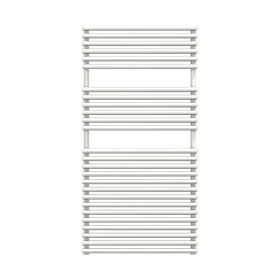 Bisque Straight Front Towel Rail White
