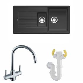 Blanco Zia 6 S Silgranit Sink & Blanco Tap with Waste