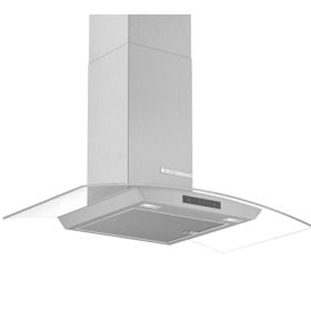 Bosch Serie 4 Curved Glass Chimney Extractor Hood 90cm