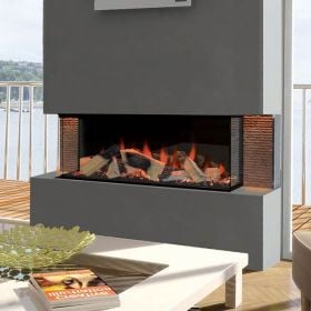 Element 4 Club 100 e 3-Sided Electric Fire