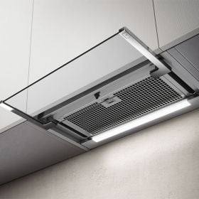 Elica Glass Out Telescopic Hood - Stainless Steel/Glass