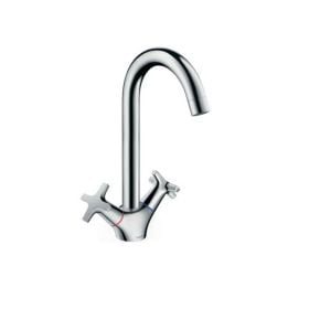 Hansgrohe Logis Classic 2 Handle 220 Kitchen Sink Mixer Tap