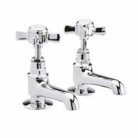 Nuie Beaumont Traditional Pair Of Basin Taps