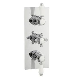 Nuie Victorian Triple Thermostatic Shower Valve - ITY315
