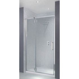 Nexus - Hinged Shower Door 800mm - Easiclean 8mm Glass  