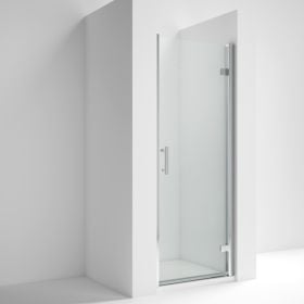 Nuie Pacific Hinged Shower Door & Enclosure - 4 Sizes Opt