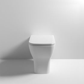Nuie Ava Rimless Back To Wall Toilet & Soft Close Seat