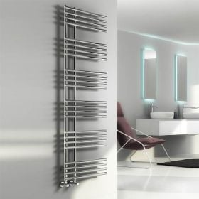 Reina Elisa Vertical Designer Towel Radiator - Steel 