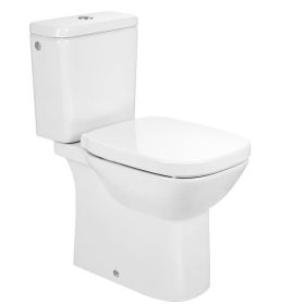Roca Debba Close-coupled Rimless toilet with dual outlet