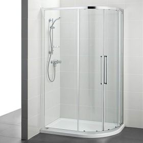 Ideal Standard Kubo Offset Quadrant Shower Enclosure 1000 x 800mm - T7352EO