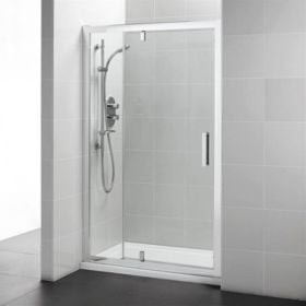 Ideal Standard Synergy Pivot Alcove Shower Door with In-Line Panel 1200mm - L6205EO