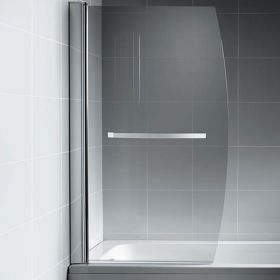 Ideal Standard Synergy Bow Shower Bath Screen with Towel Rail