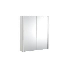 Nuie Parade 600mm Mirror Cabinet - White 