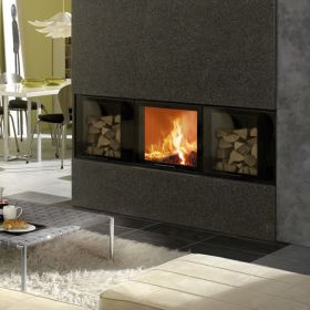 Spartherm Varia Built-in Wood Burning Fireplace - M-60h-4S