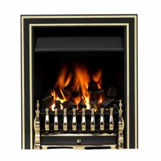 Valor Airflame Convector Remote Inlay Trim Gas Fire with Blenheim Fret