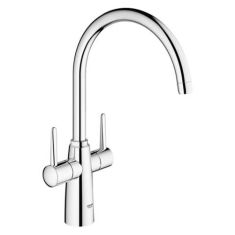 Grohe Ambi Two Handle Kitchen Sink Mixer Tap - 30189000