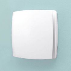 HIB Breeze Wall Mounted Fan with Timer White - 31100