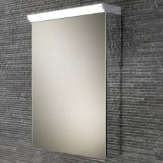 HIB Spectrum Single Door Cabinet with Mirrored Sides 700 x 500mm - 44700