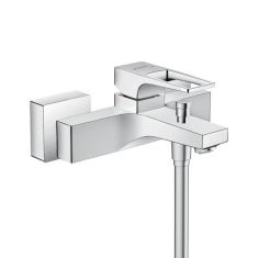 Hansgrohe Metropol Single Lever Bath Mixer For Exposed Installation with Loop Handle