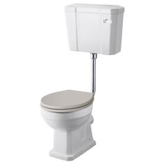 Hudson Reed Comfort Close Low Level WC & Flush Pipe