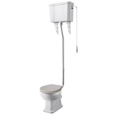 Hudson Reed Comfort High Level WC & Flush Pipe