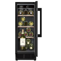 Siemens iQ500 Wine Cooler Black - KU20WVHF0G