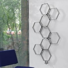 Aeon Honeycomb Stainless Steel Vertical Designer Radiator