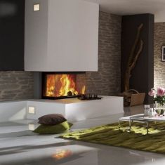 Spartherm Arte 3-sided Built-in Wood Stove - Arte 3RL-80h