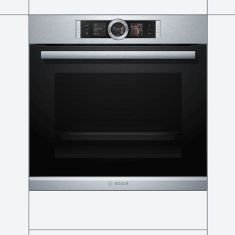 Bosch HBG656RS1B Integrated Multifunction Brushed Steel Oven - Single
