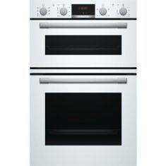 Bosch Serie 4 Built-in Double Cooker Oven MBS533BW0B