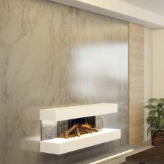 Evonic Compton 2 Wall Mounted Electric Fire Suite