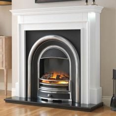 Flamerite Aubade with Electric Tennyson Stove Suite