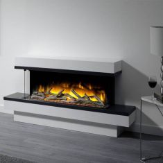Flamerite Exo 1000 Wall Mounted 3 Sided Electric Fires