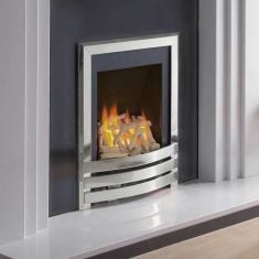 Flavel Windsor Contemporary Driftwood Manual Control Slimline Inset Gas Fire