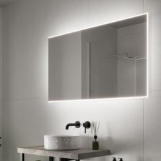 HIB Air 120 LED Illuminated Bathroom Mirror