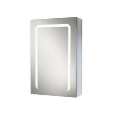 HIB Stratus 50 Single Door LED Demisting Mirror Cabinet