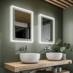 HIB Element Illuminated Bathroom Mirror