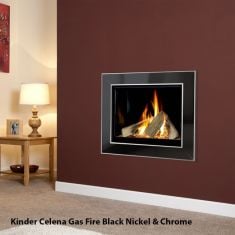 Kinder Celena Wall Mounted Conventional Flue Gas Fire