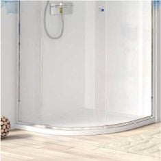Matki Continental 40 Curved Shower Tray - CLC