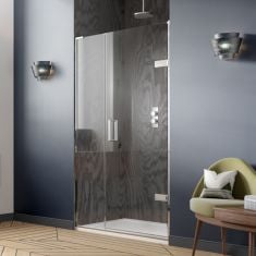 Matki Eauzone Plus Hinged Door From Wall And Inline Panel For Recess
