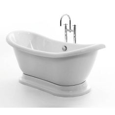 Royce Morgan Melrose Double Ended Boat Bath with Plinth 1700 x 700mm