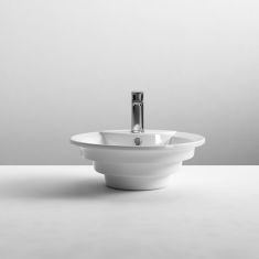 Premier Round Ceramic Basin White 460mm - NBV006