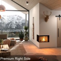 Spartherm Premium Built-in Wood Burning Fireplace - V-2L-68h