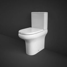 RAK Compact Deluxe Rimless Close Back Close Coupled Toilet