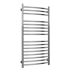 Reina Eos Curved Towel Rail Stainless Steel 1200 x 600mm