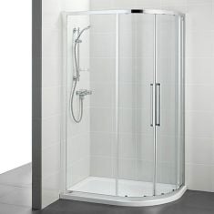 Ideal Standard Kubo Offset Quadrant Shower Enclosure 1200 x 800mm - T7355EO