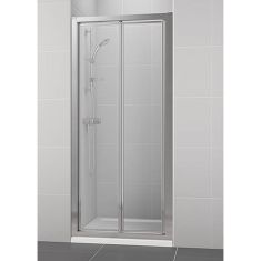 Ideal Standard New Connect Bifold Alcove Shower Door 900mm - L6647VA