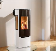 Spartherm Stovo L-plus 3 Sided Free Standing Wood Burning Stove