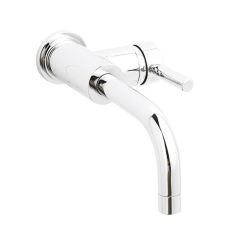 Hudson Reed Tec Single Lever Wall Mounted Side Action Basin Mixer Tap - PN381